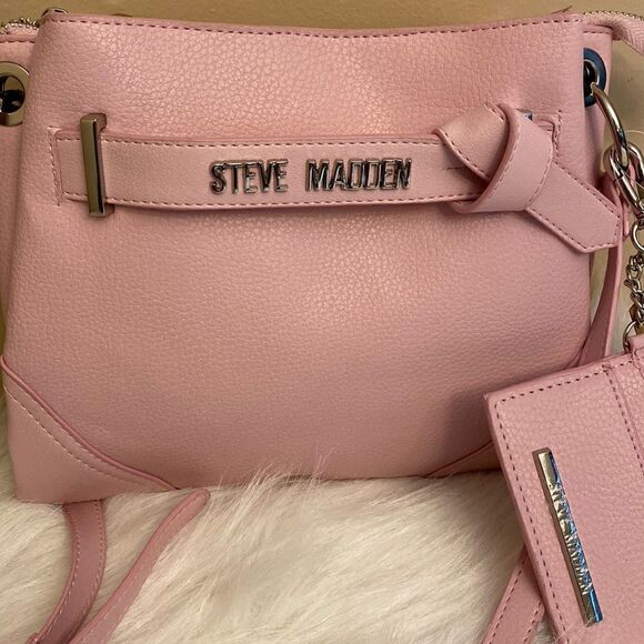 NWT Steve Madden (bclare) Crossbody - Baby Pink - Picture 5 of 14